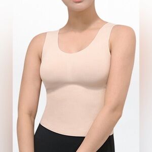 WAVEWEAR Back Kinesiology Support Padded Shapewear N10 Beige S Women